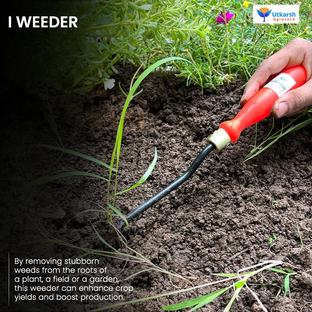 Garden Tool Set - 3 Pcs Small Trowel, 2 Inch Khurpi, Weeder | Terrace Gardening Accessories | Essential Farming Spade, Shovel for Home Gardening Combo Kit - Image 3