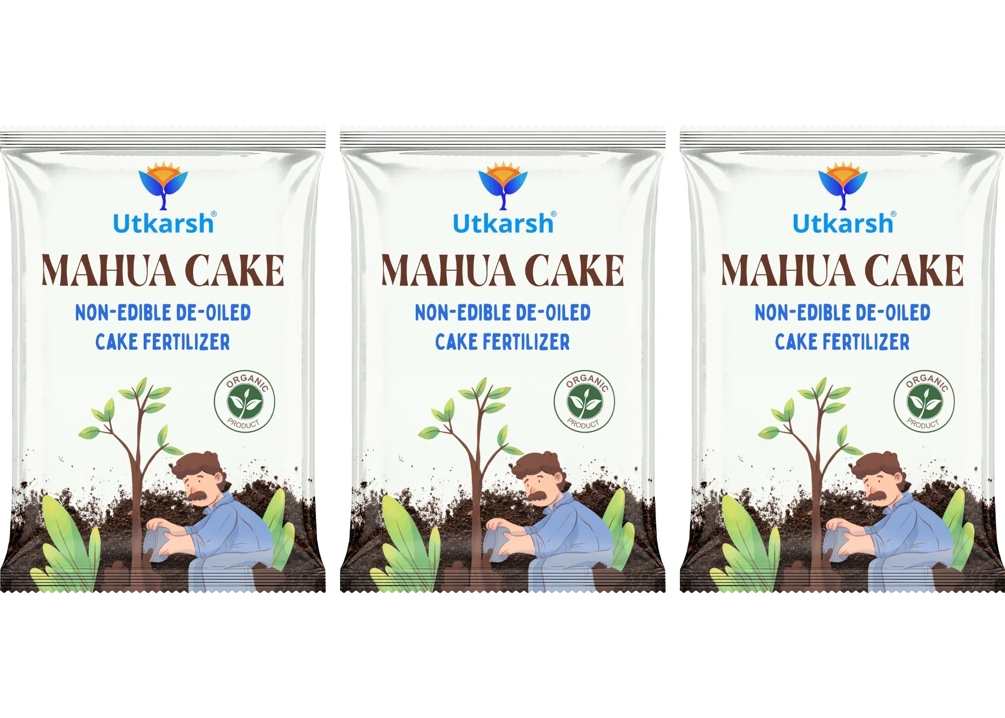 Mahua Oil Cake Fertilizer for Plants | Organic Compost, Mahua Khali for Home Garden, Manure for Flowers, Vegetables & Lawn - Image 8