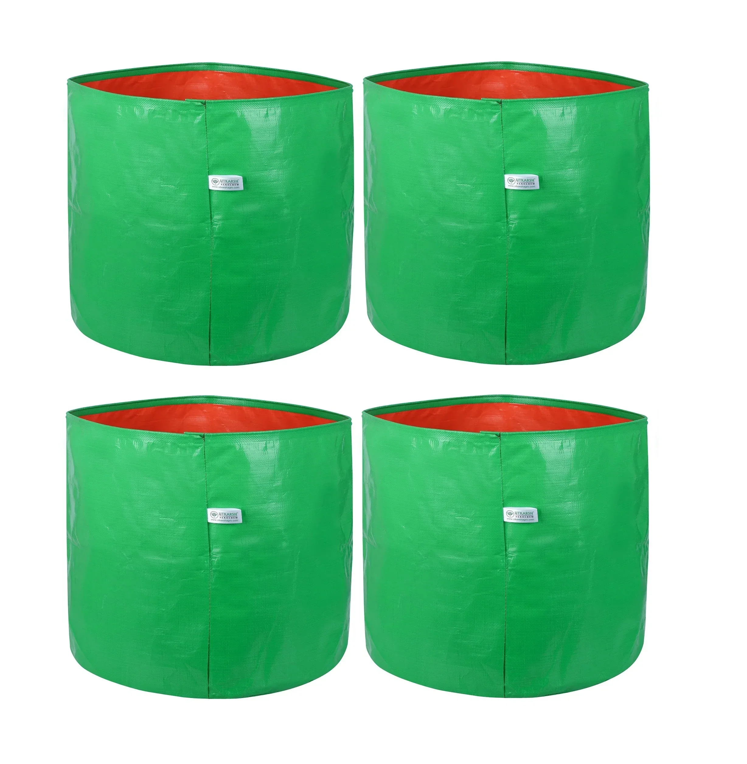 200 GSM Green HDPE Grow Bags- 15 X 15 Inch - Image 7