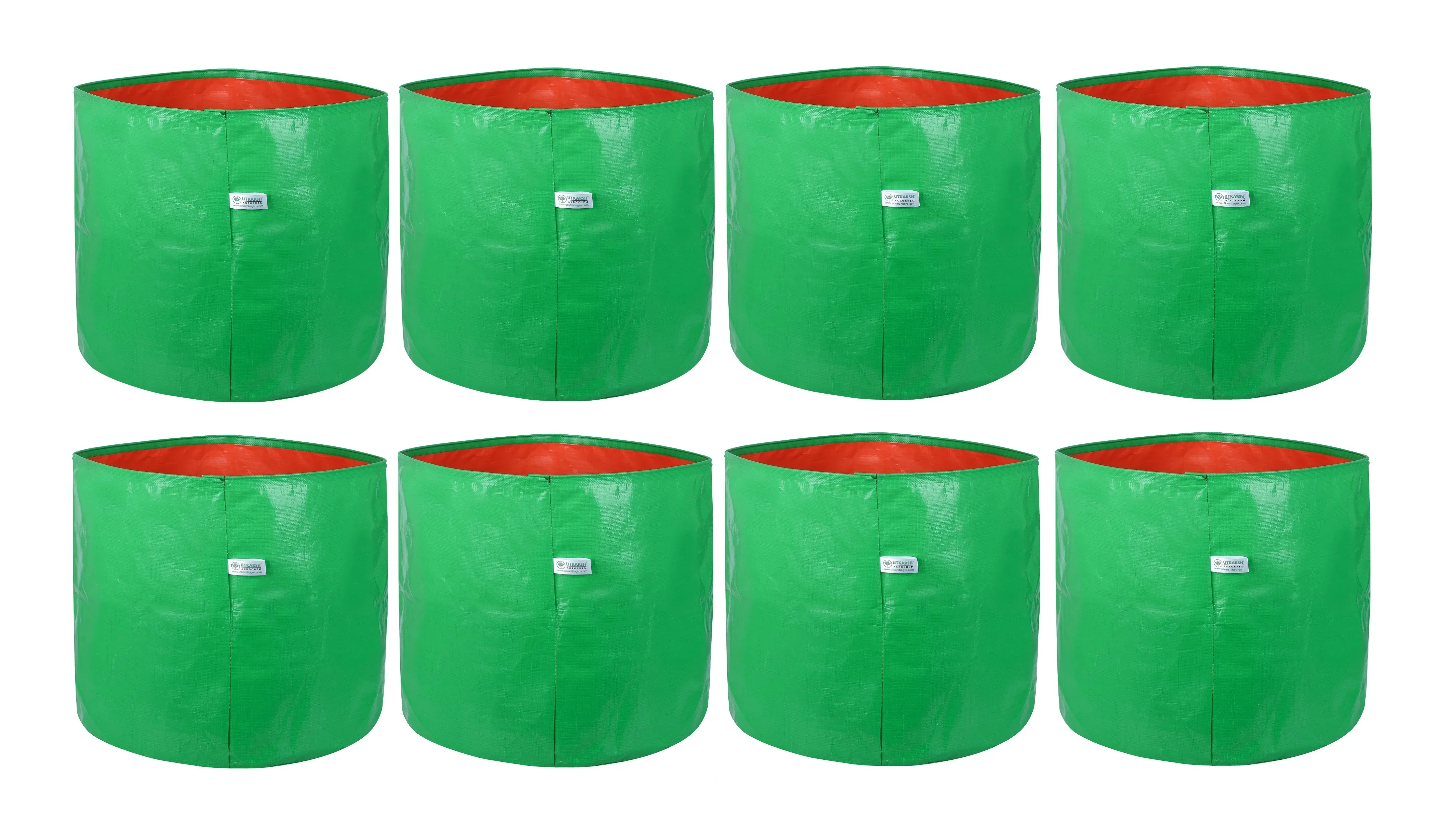 200 GSM Green HDPE Grow Bags- 15 X 15 Inch - Image 9