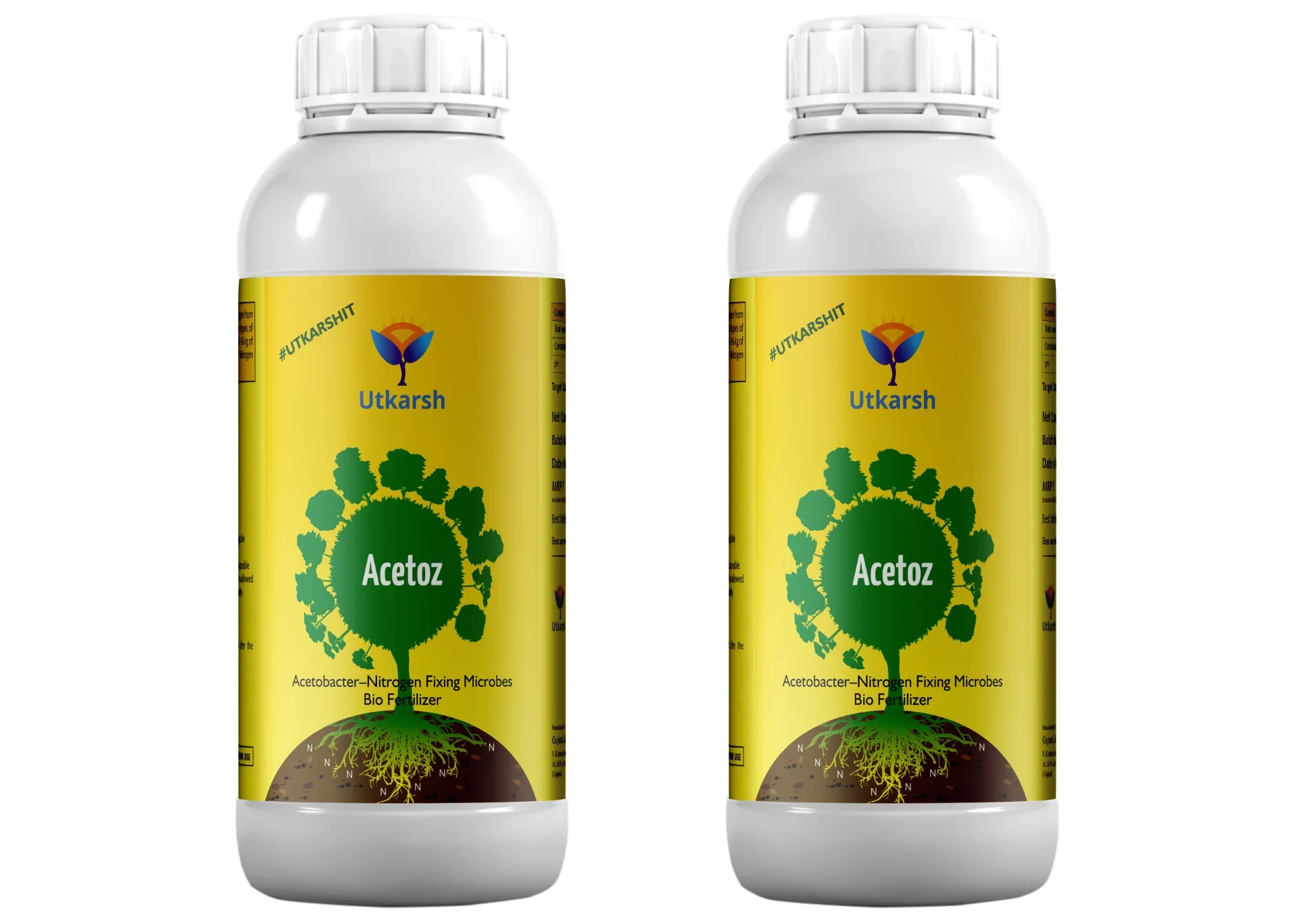 Acetobacter - Nitrogen Fixing Microbes, Liquid Bio Fertilizer for Plants Growth, Enhances Soil Structure & Fertility, Yields & Nutrient Uptake | Acetoz - Image 9