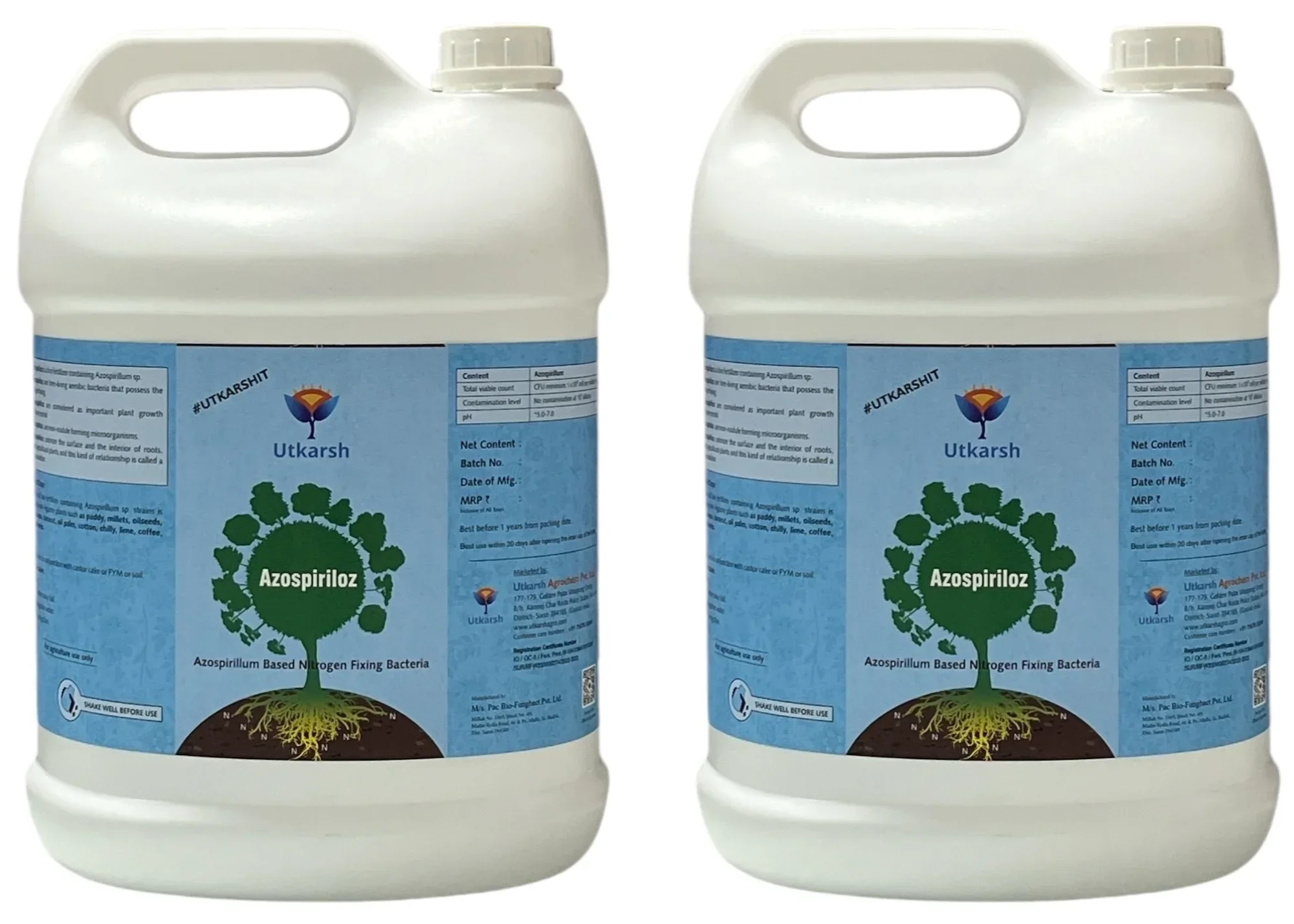 Azospirillum - Nitrogen Fixing Microbes, Liquid Bio Fertilizer for Plants Growth, Healthy Roots, Protect Plants from Biotic & Abiotic Stresses | Azospiriloz - Image 12