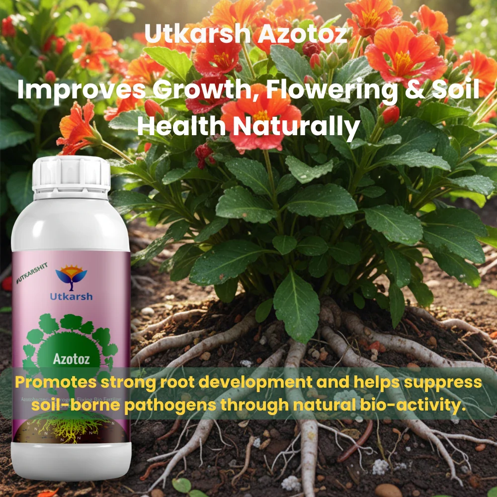 Azotobacter - Nitrogen Fixing Microbes, Liquid Bio Fertilizer for Plants Growth, Increases Soil Structure & Fertility, Yields & Nutrient uptake | Azotoz - Image 5