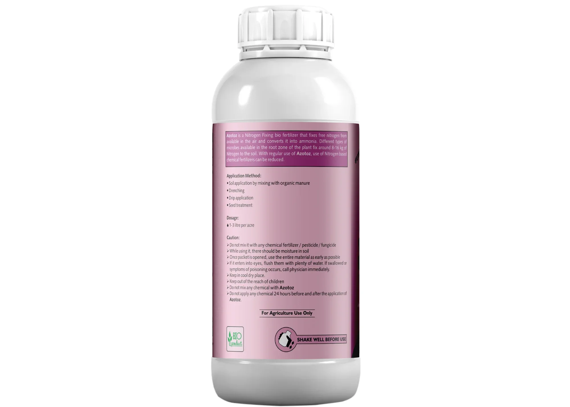 Azotobacter - Nitrogen Fixing Microbes, Liquid Bio Fertilizer for Plants Growth, Increases Soil Structure & Fertility, Yields & Nutrient uptake | Azotoz - Image 9