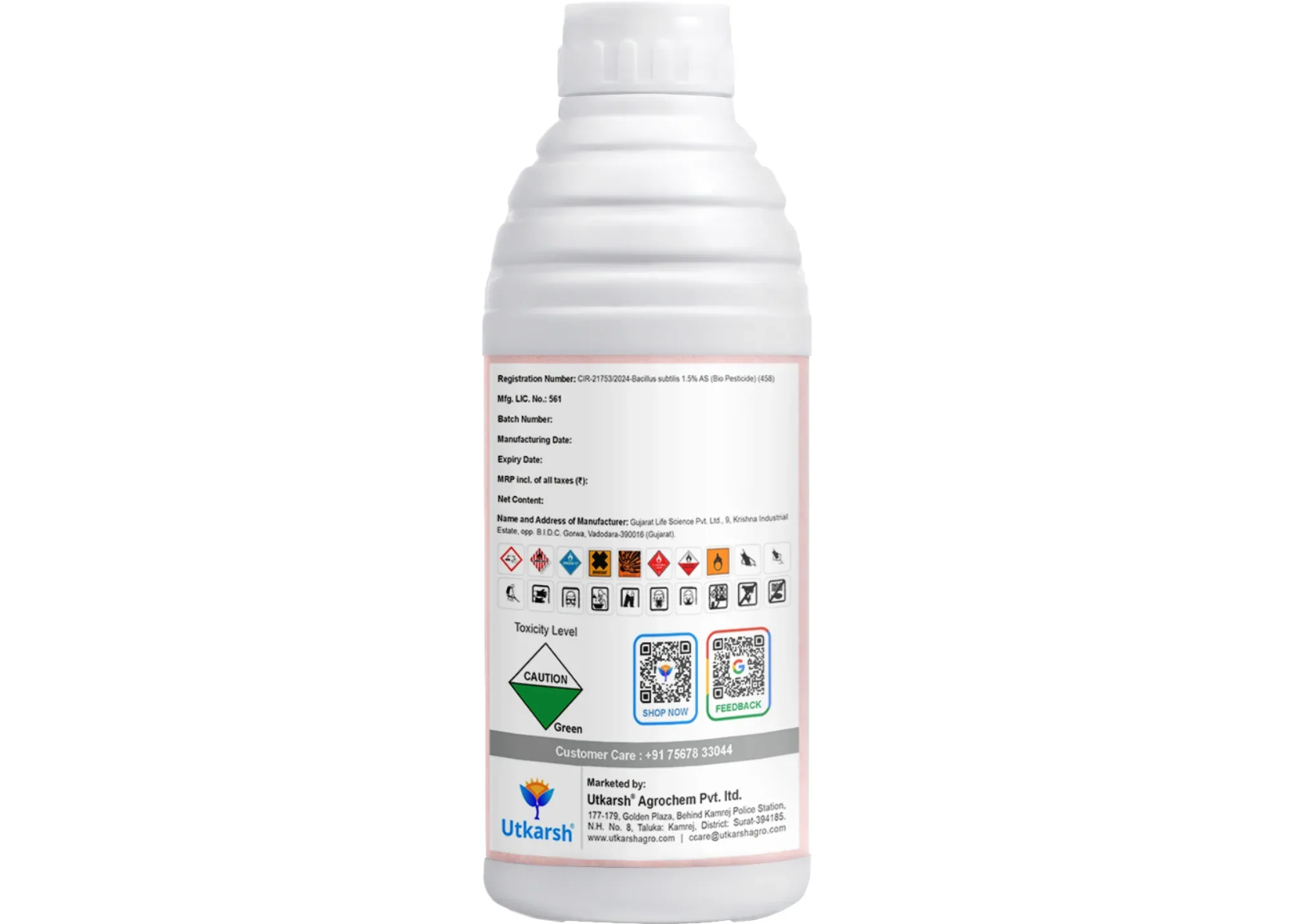 Bacillus Subtilis - Liquid Biofungicide for Plants | Beneficial Microbes for Root Zone & Soil | Helps Protect from Fungal Diseases | For Home Garden, Terrace & Farms | BaciSub-L - Image 6