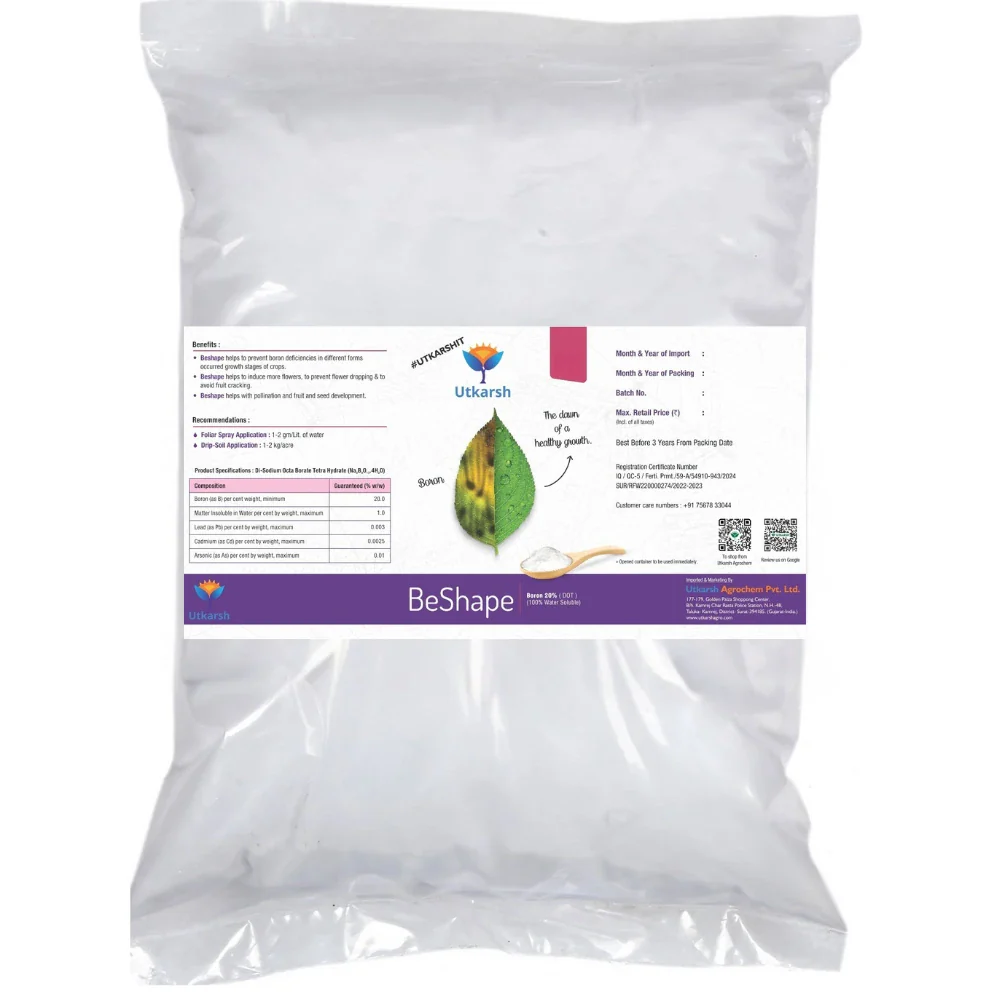 Boron 20% Micronutrient Fertilizer for Plants – Boosts Vegetable, Fruit & Flower Growth | 100% Water Soluble Boron EDTA Chelated Powder for Healthy Garden Plants | (Disodium Octaborate Tetrahydrate) BeShape - Image 14