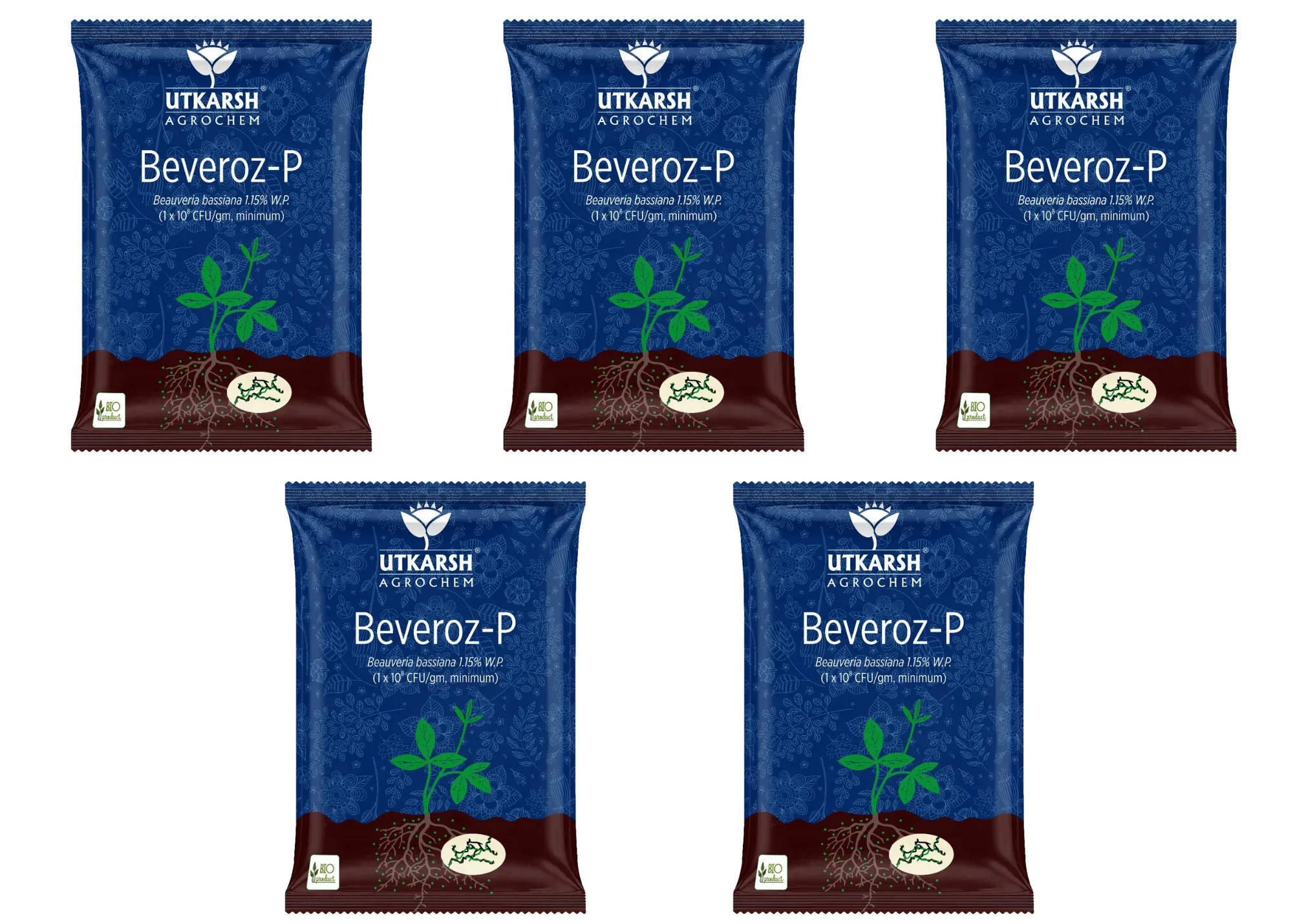 Beauveria Bassiana 1.15% W.P. 1 x 10^8 CFU/gm min. Bio Insecticides for Plants, Crops and Home Gardening - Beveroz-P - Image 12