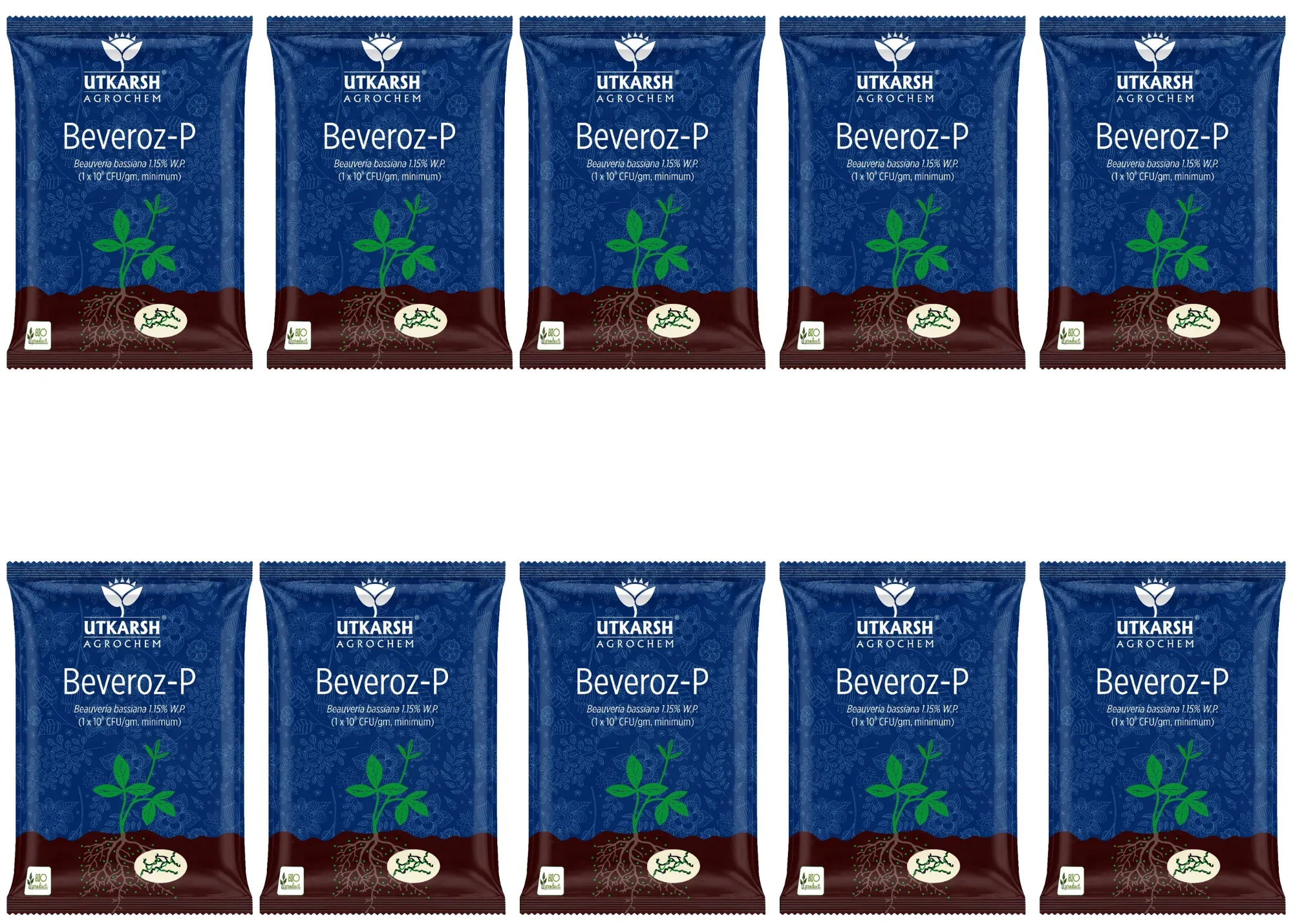 Beauveria Bassiana 1.15% W.P. 1 x 10^8 CFU/gm min. Bio Insecticides for Plants, Crops and Home Gardening - Beveroz-P - Image 13