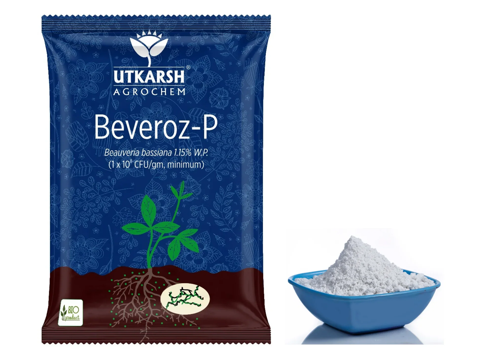 Beauveria Bassiana 1.15% W.P. 1 x 10^8 CFU/gm min. Bio Insecticides for Plants, Crops and Home Gardening - Beveroz-P - Image 7