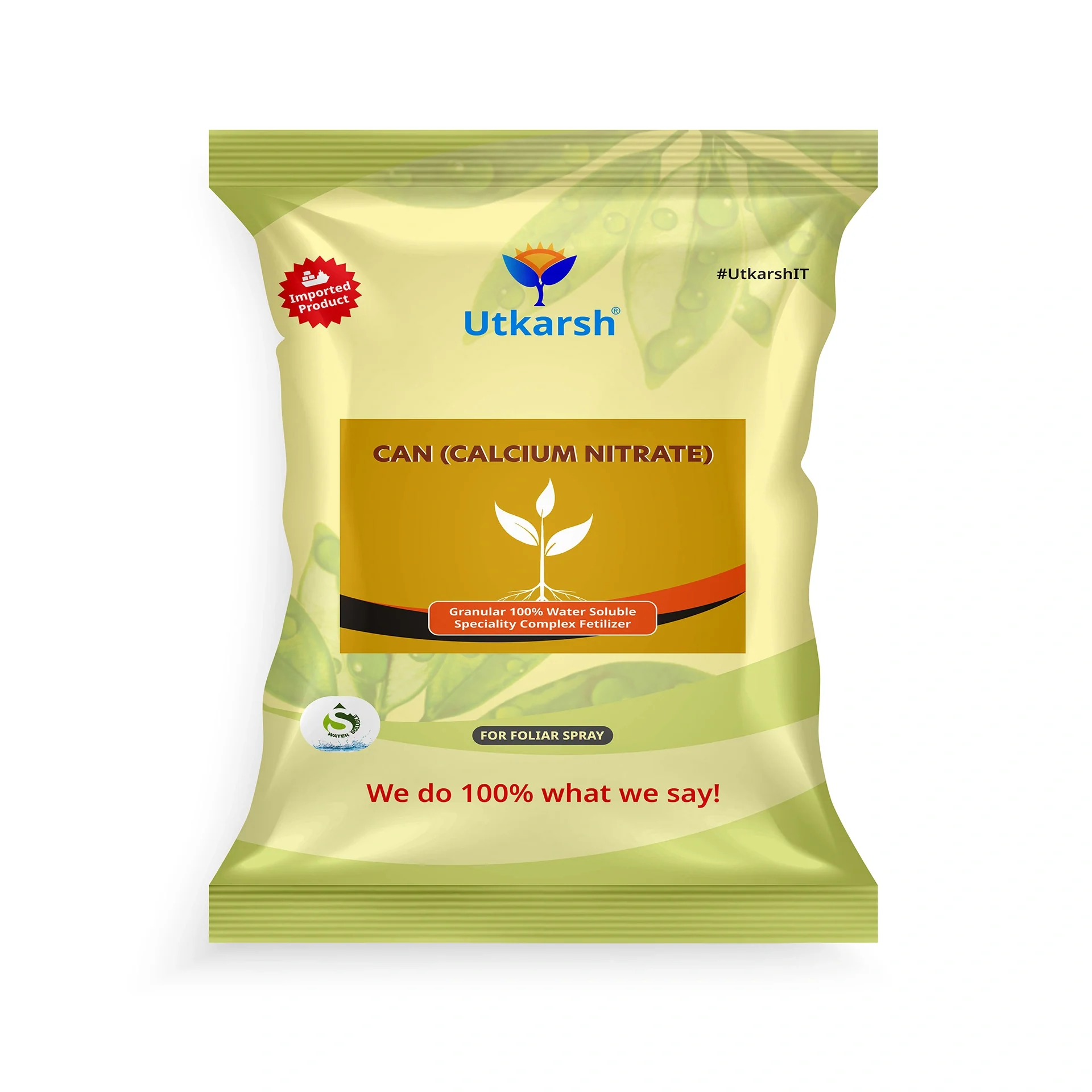 Calcium Nitrate Fertilizer for Plants Home Garden | 100% Water Soluble Foliar Spray Nutrition, Promotes & Boosts Healthy Flower and Fruit Growth - Image 14