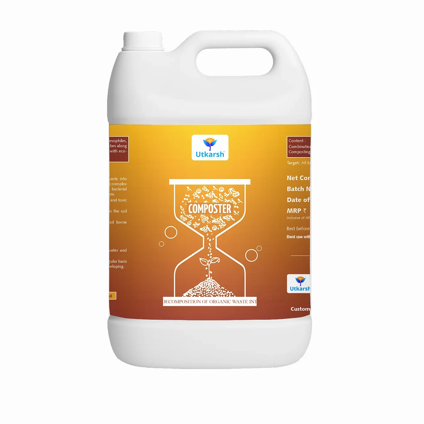 Composter for Quick Decomposition of Organic Waste into Compost, Bio Waste Decomposer, Accelerate Decomposition of Kitchen, Garden Organic Waste - Image 13