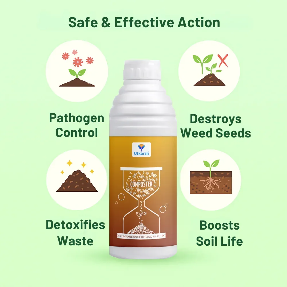 Composter for Quick Decomposition of Organic Waste into Compost, Bio Waste Decomposer, Accelerate Decomposition of Kitchen, Garden Organic Waste - Image 3