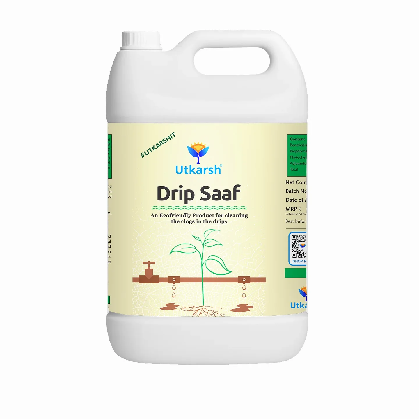 Drip Saaf (Eco-Friendly Product for Cleaning Drip System | Biodegrades Organic Stuffs in the Drips) - Image 10