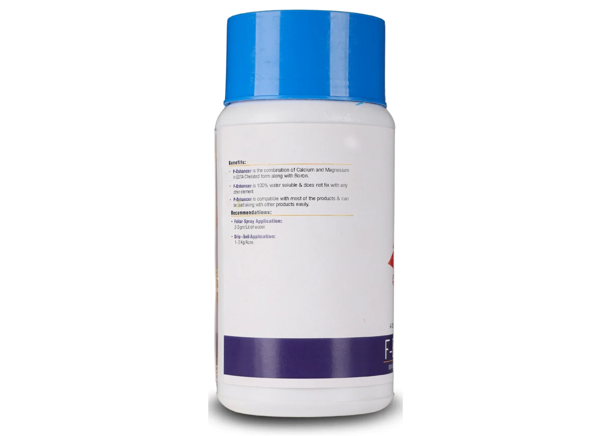 F-Enhancer - EDTA Chelated Mix - Calcium, Magnesium, Boron (100 % Water Soluble Chemical for Foliar Spray) - Image 6
