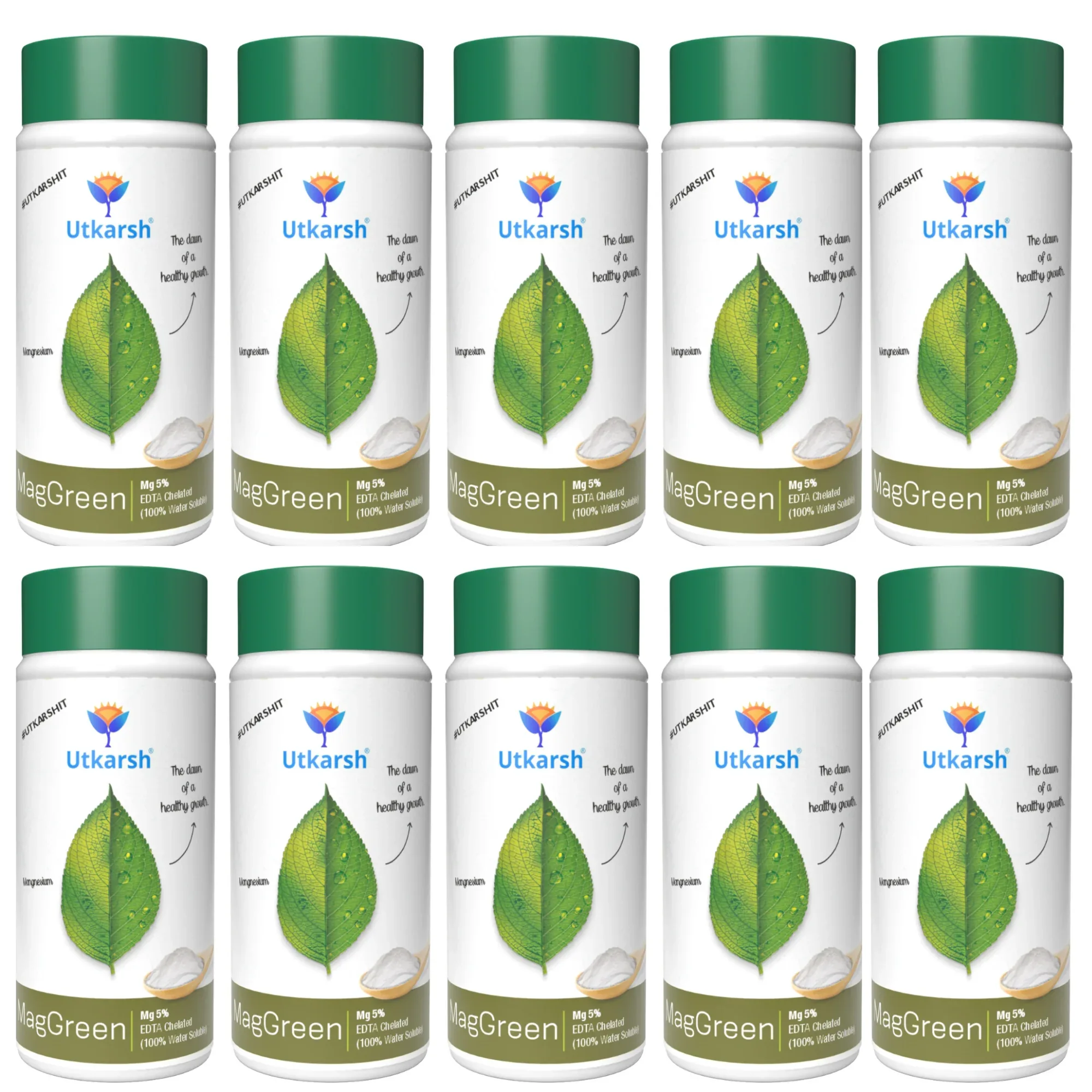 Magnesium - 5% EDTA Chelated Micronutrient, 100% Water Soluble Fertilizers for Plants, Growth Booster for Healthy Green Plants, Crops, Home Garden | MagGreen - Image 14