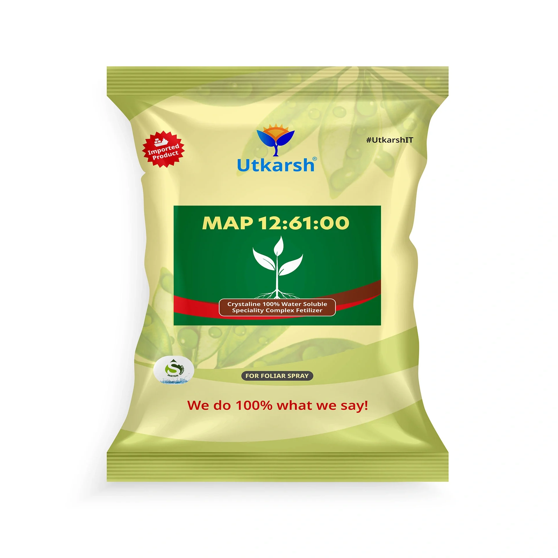 MAP 12 61 00 - Mono Ammonium Phosphate, NPK Fertilizers for Plants Growth & Home Garden | 100% Water Soluble Powder, Foliar Spray Nutrition - Image 12