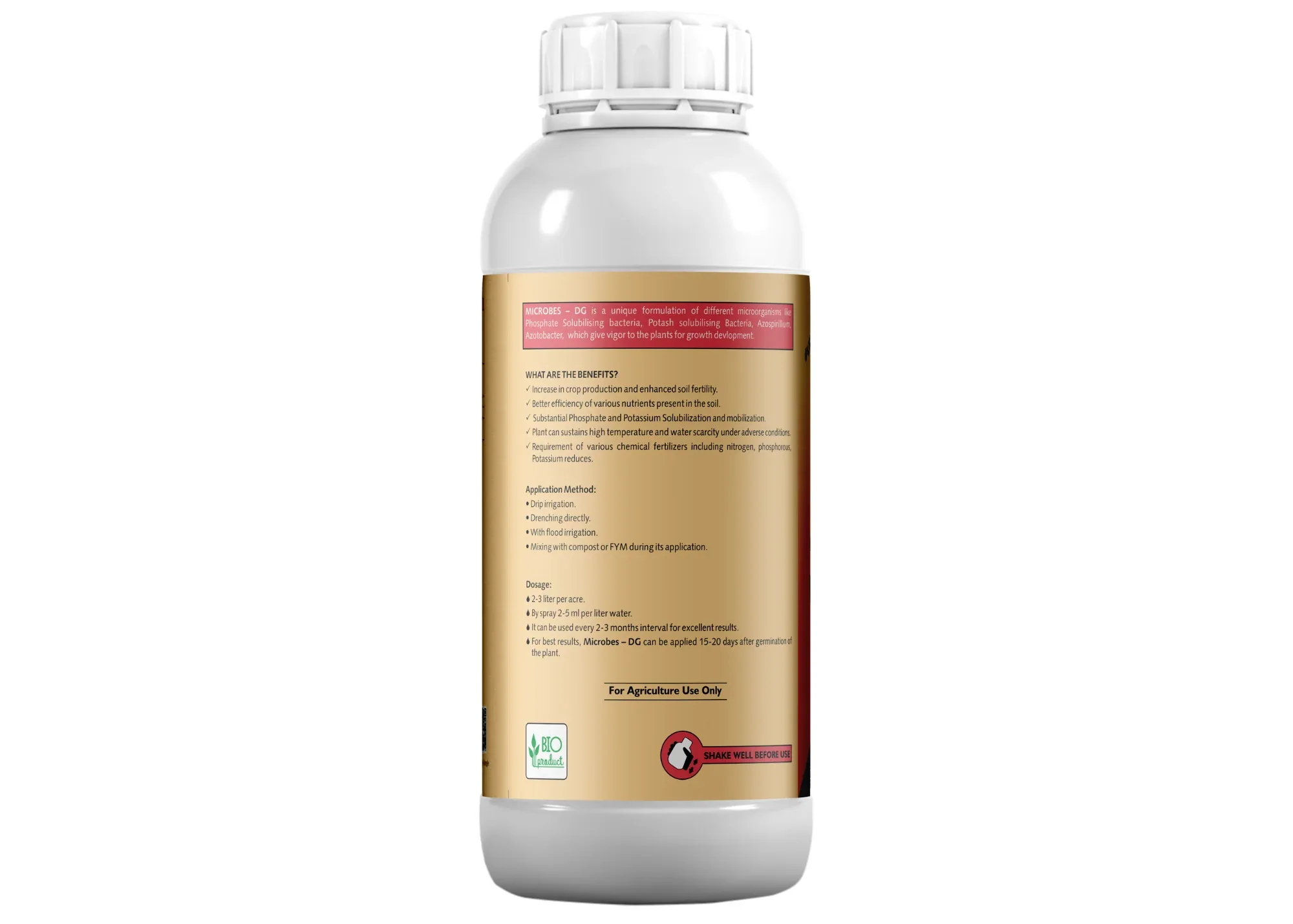 Microbes-DG (Combination of Beneficial Microbes) Bio Fertilizer for Natural NPK, Reduce pH & EC in Soil, Robust Plant Growth & Health, Cost-Effective & Ecofriendly - Image 6