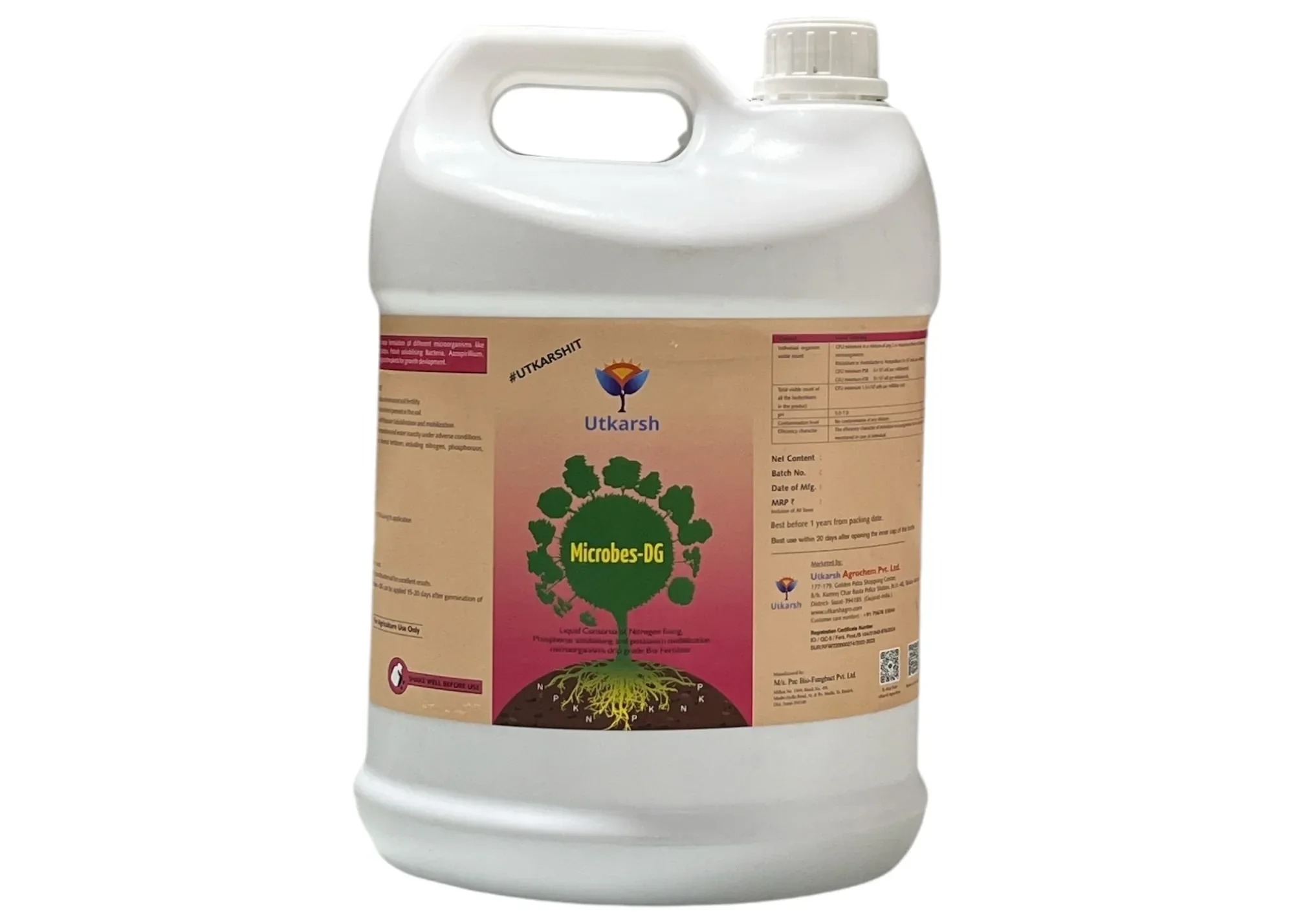 Microbes-DG (Combination of Beneficial Microbes) Bio Fertilizer for Natural NPK, Reduce pH & EC in Soil, Robust Plant Growth & Health, Cost-Effective & Ecofriendly - Image 8