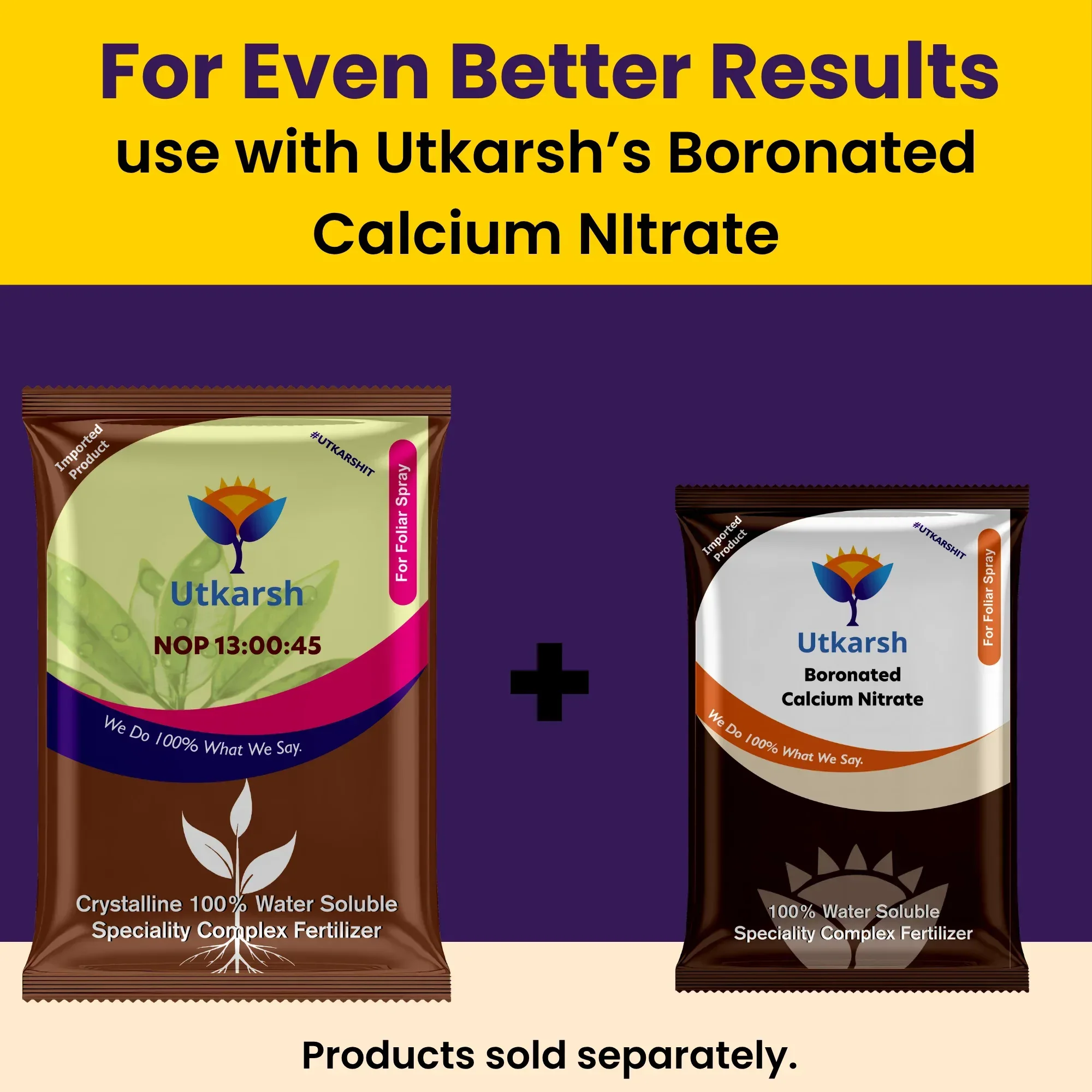 NOP 13 00 45 - Potassium Nitrate, NPK Fertilizers for Plants Growth & Healthy Home Garden | 100% Water Soluble Powder, Growth Boost for Fruits and Flowers - Image 9