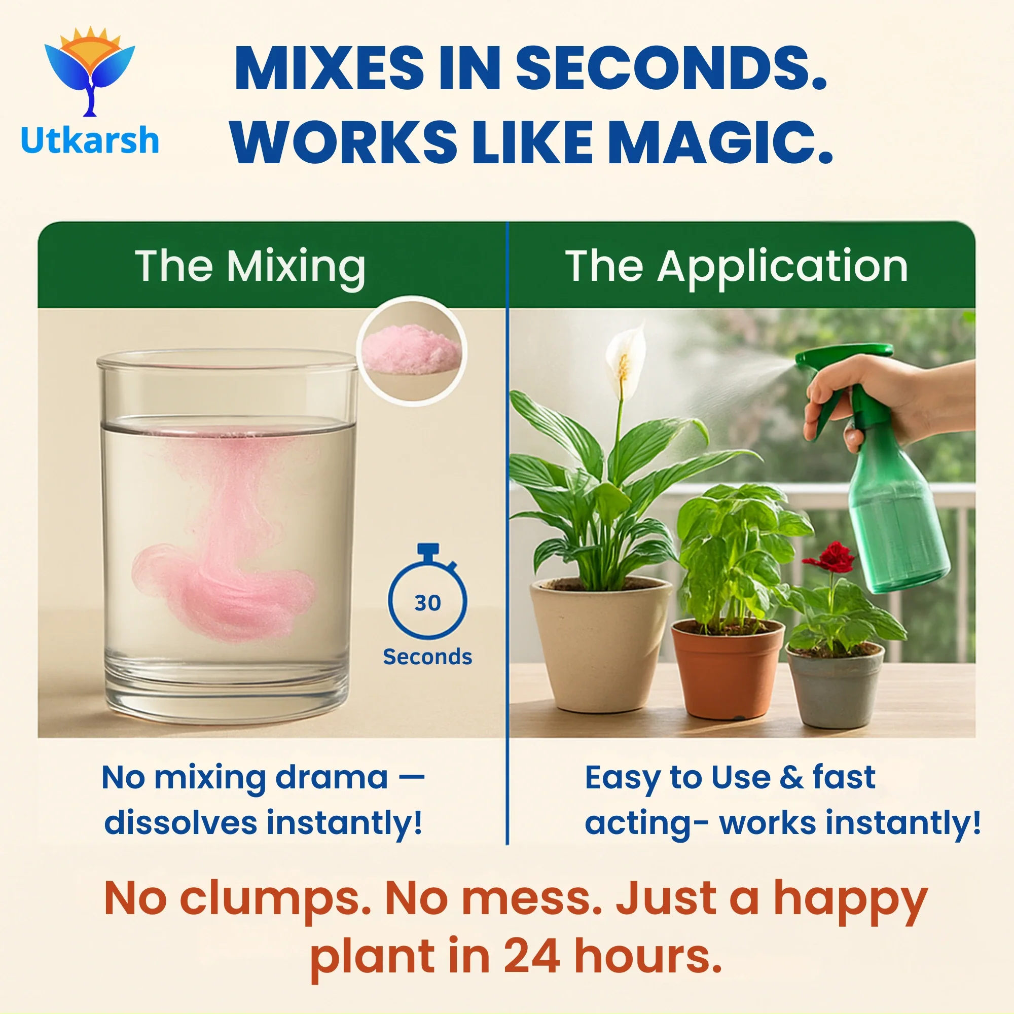 NPK 19 19 19 Fertilizer for Plants Growth | 100% Water Soluble | Complete Plant Food for Home Garden, Boosts Plant Health and Flowering- 25 Kg Bag - Image 6