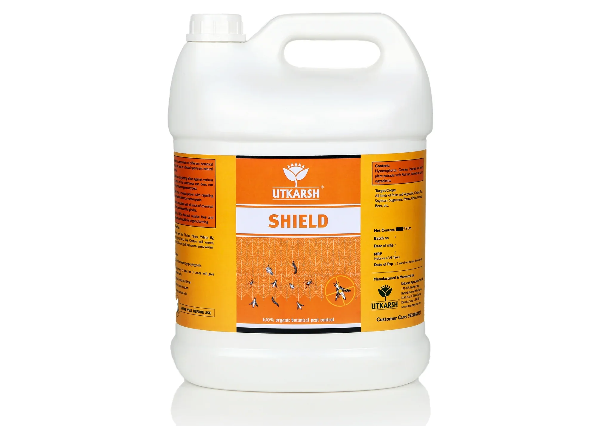 Shield | 100% Organic Botanical Pest Control, Natural Plant Protector | Compatible with all kinds of Chemical Fertilizer, Bio Pesticide and Bio Fungicide - Image 10