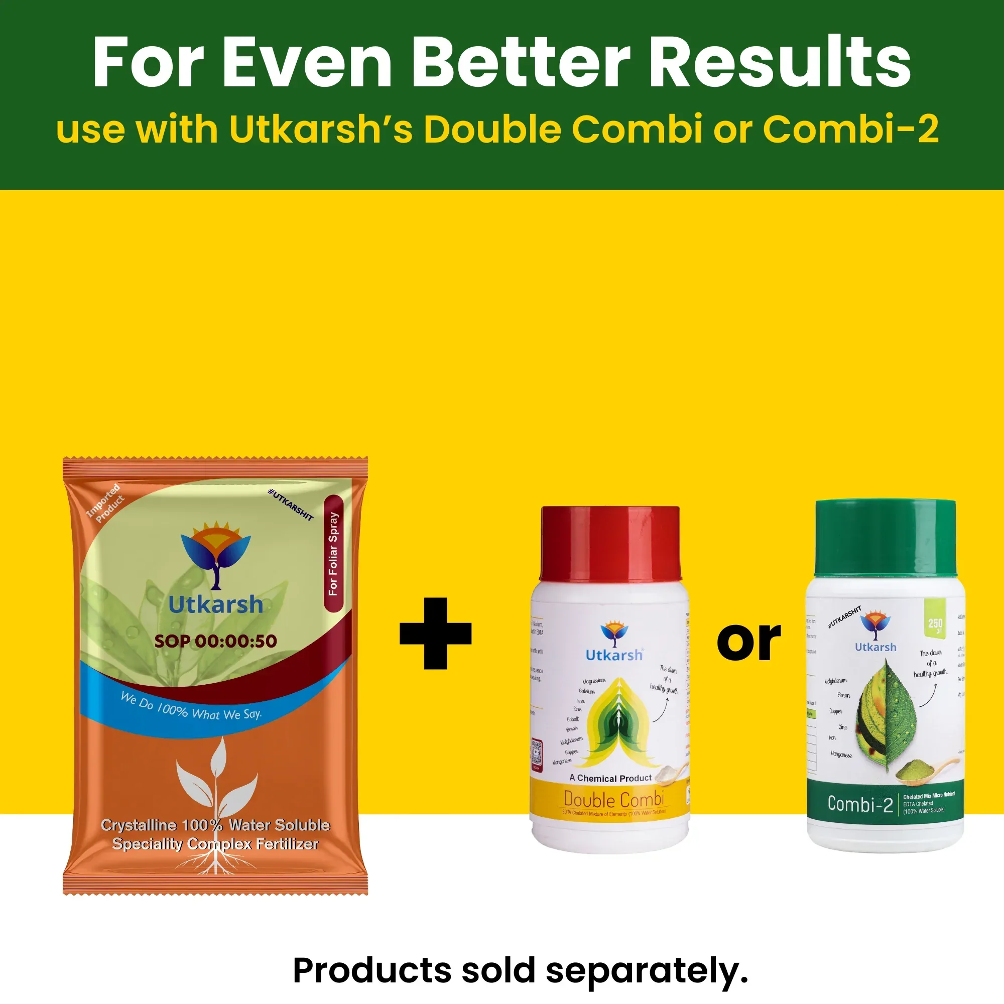 SOP 00 00 50 - Potassium Sulphate for Plants Growth, 100% Water Soluble Powder, Foliar Spray Nutrition | NPK Fertilizers for Home Garden & Crops - Image 10