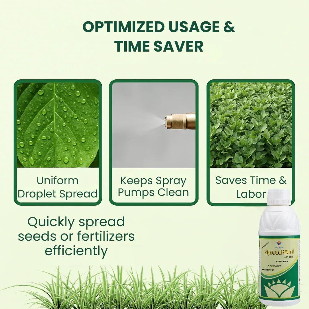 Spread-Well | Normal Spreader, Sticker, Activator for Plants, Non-Ionic Plant Input, Organic Spreader for Seeds and Fertilizers - Image 3