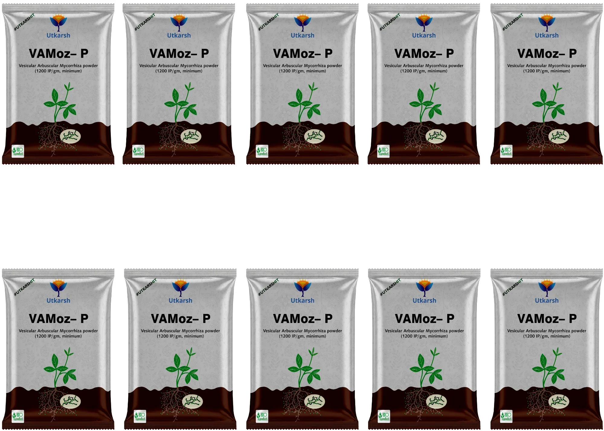 Mycorrhiza with 100 IP/gm, Bio Fertilizers for Healthy Plants, Vigorous Stem Girth, Enhances Nutrient Absorption, Water Uptake & Soil Aeration | VAMoz-P - Image 9