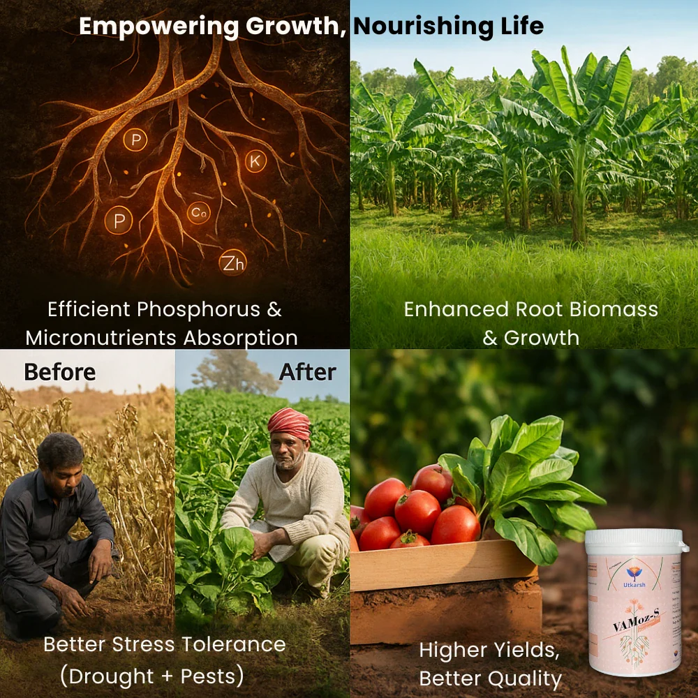 Mycorrhiza Powder with 5000 IP/gm, Bio Fertilizers for Plants, Root Growth, Plant Health Promoter, Home Garden | Vamoz - S - Image 4