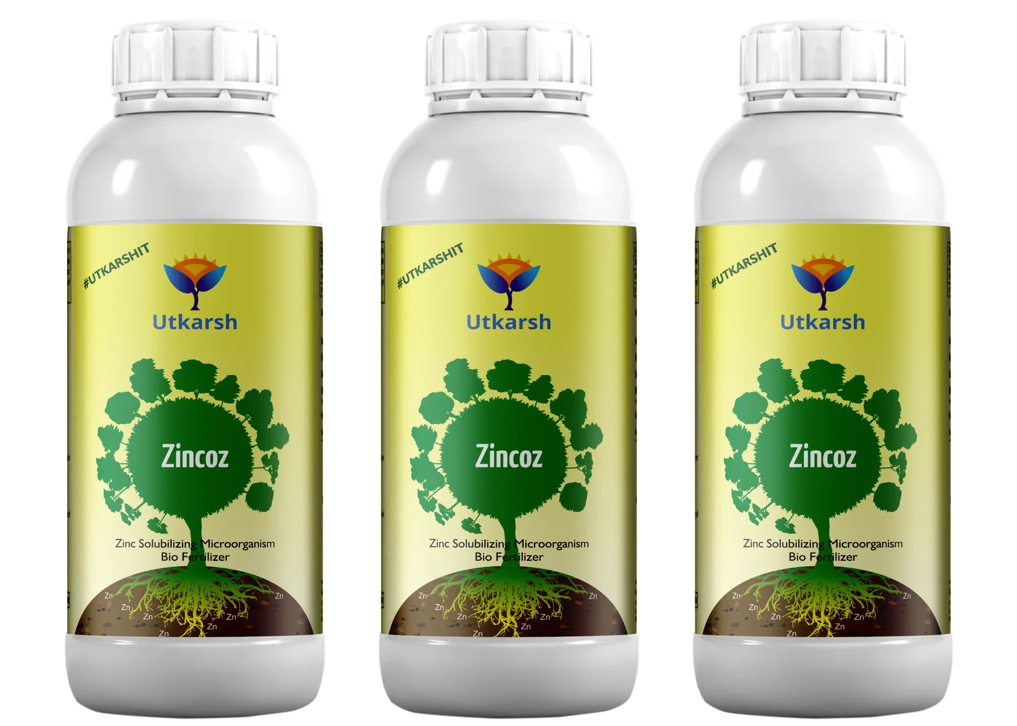 Zinc Solubilizing Microbes, Liquid Bio Fertilizer for Plants Growth, Increases Leaf Size & Promotes Healthy Green Foliage of Plants & Internode Length | Zincoz - Image 11