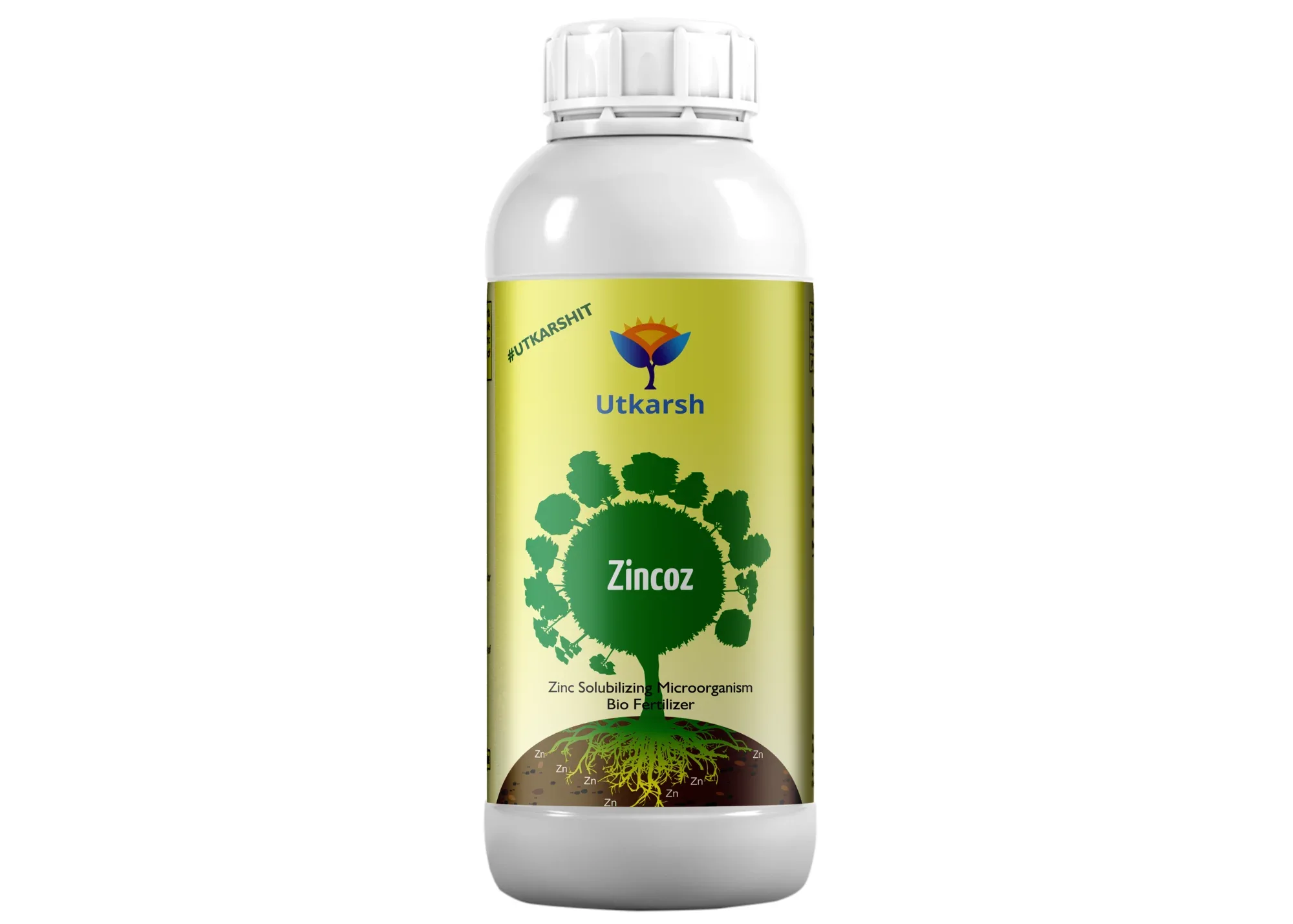 Zinc Solubilizing Microbes, Liquid Bio Fertilizer for Plants Growth, Increases Leaf Size & Promotes Healthy Green Foliage of Plants & Internode Length | Zincoz - Image 12