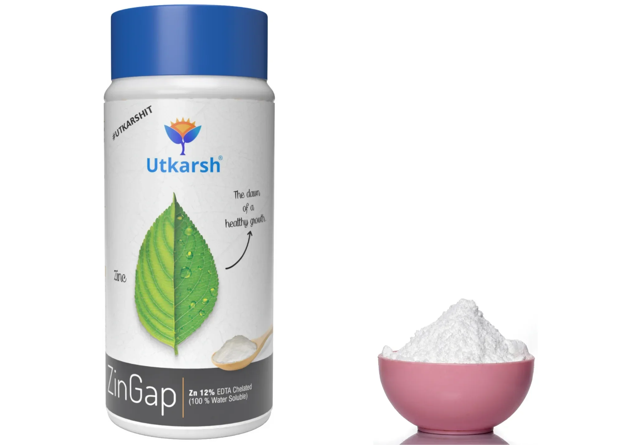 Zinc - 12% EDTA Chelated, 100% Water Soluble Fertilizers for Plants, Micronutrient for Green Foliage, Home Garden, Plant Growth Booster | ZinGap - Image 10