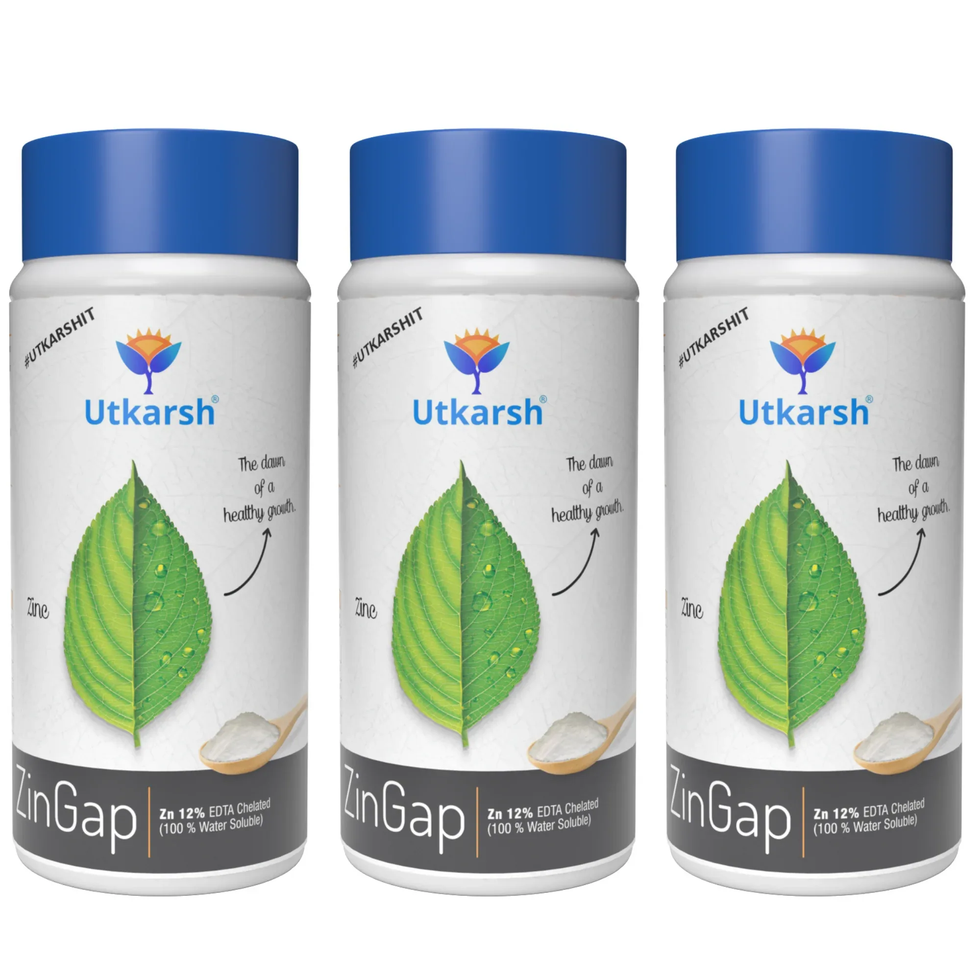 Zinc - 12% EDTA Chelated, 100% Water Soluble Fertilizers for Plants, Micronutrient for Green Foliage, Home Garden, Plant Growth Booster | ZinGap - Image 14