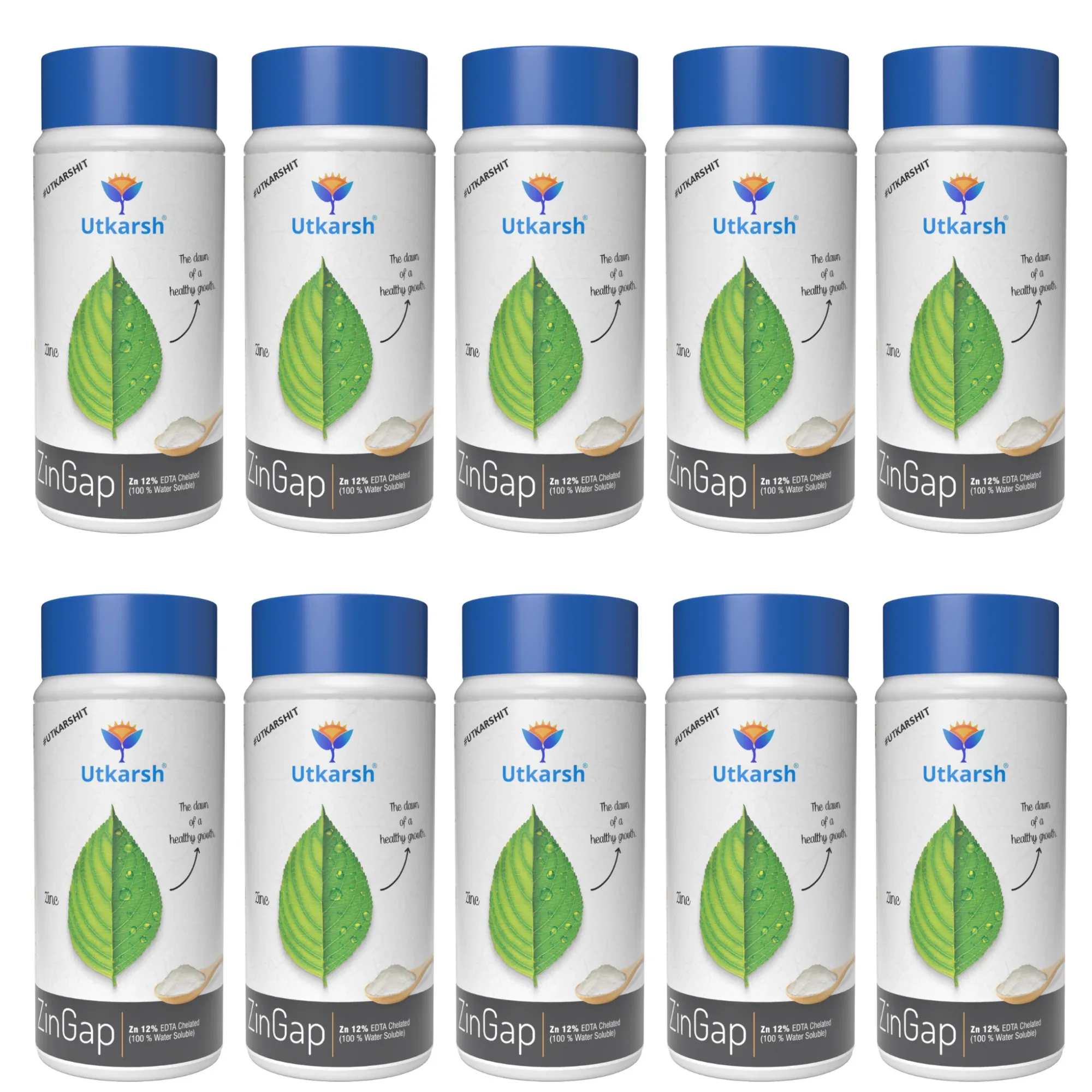 Zinc - 12% EDTA Chelated, 100% Water Soluble Fertilizers for Plants, Micronutrient for Green Foliage, Home Garden, Plant Growth Booster | ZinGap - Image 16