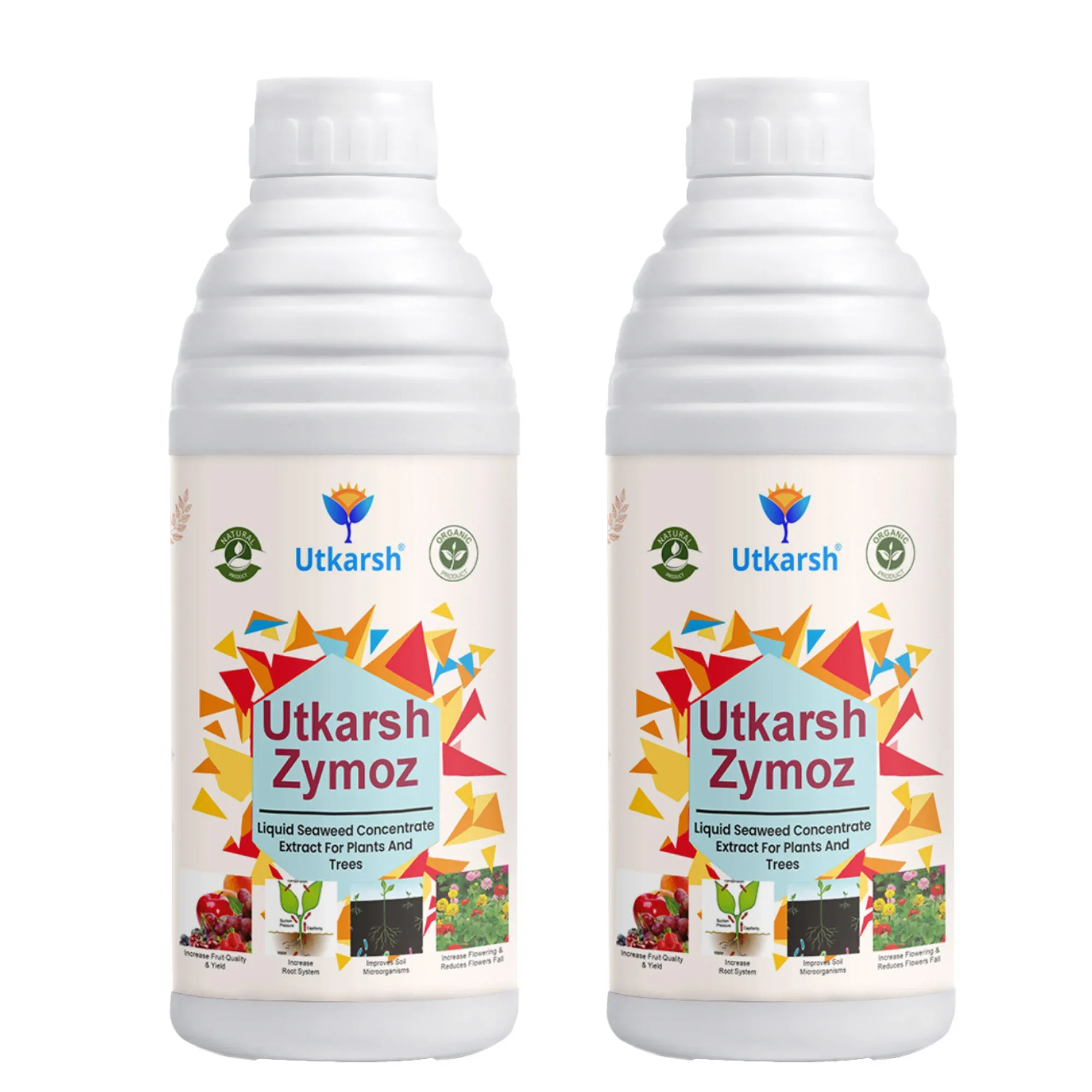 Liquid Seaweed Extract | Organic Plant Growth Promoter for Healthy Plants | Enhances Flowering & Improves Fruit Set | Biostimulant For Home Garden - Zymoz - Image 12