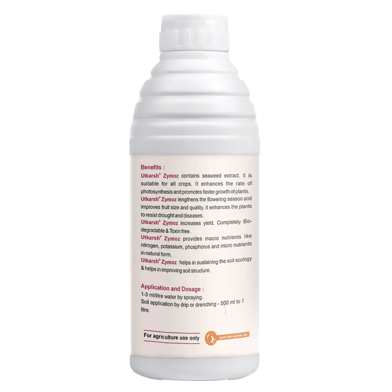 Liquid Seaweed Extract | Organic Plant Growth Promoter for Healthy Plants | Enhances Flowering & Improves Fruit Set | Biostimulant For Home Garden - Zymoz - Image 9