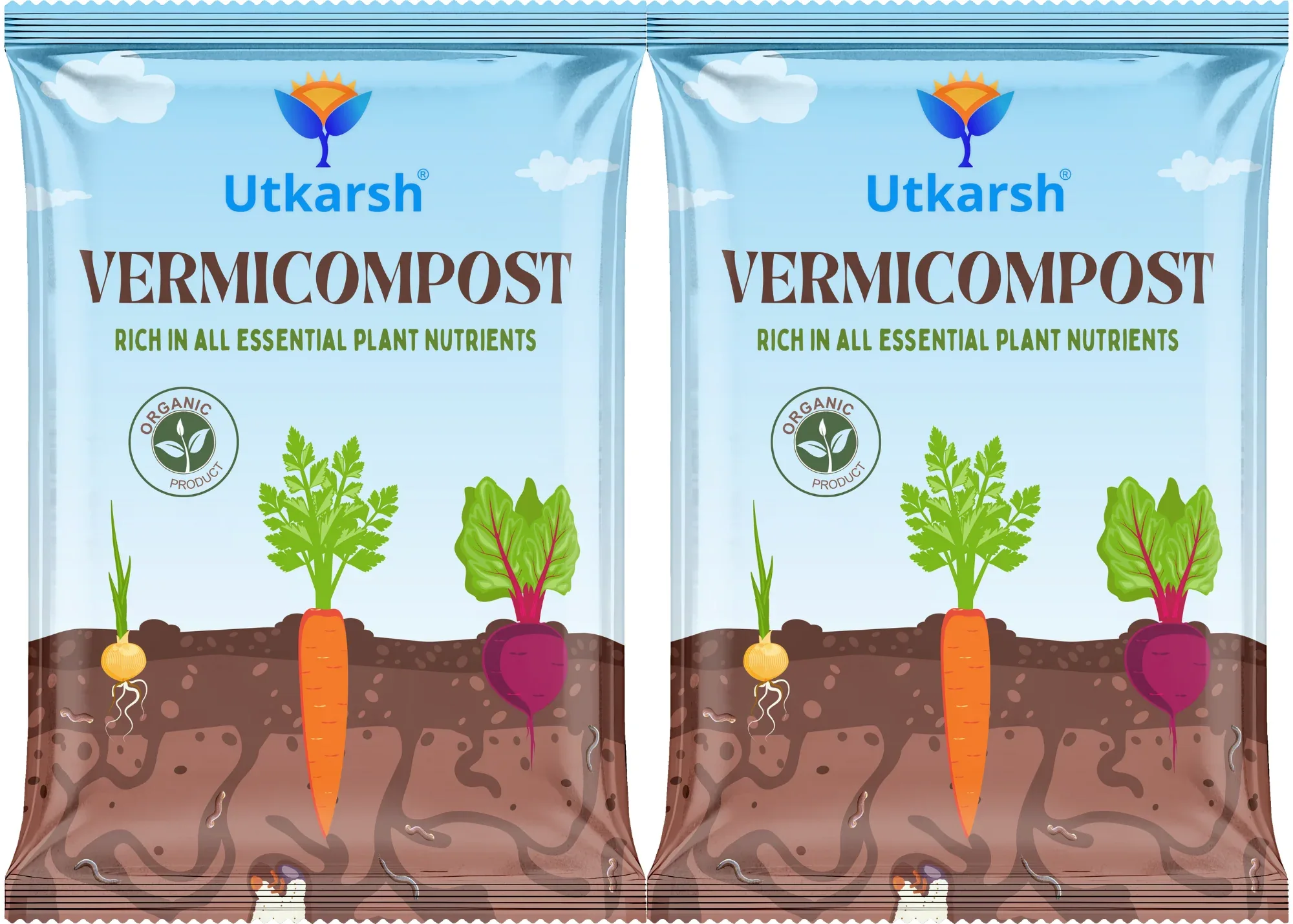 Vermicompost, 100% Natural Organic Fertilizer Manure for Plants, Nutrient Rich Compost for Home Garden, Ideal for All Gardening Use, Improves Plant Health, Water Retention & Soil Quality - Image 11