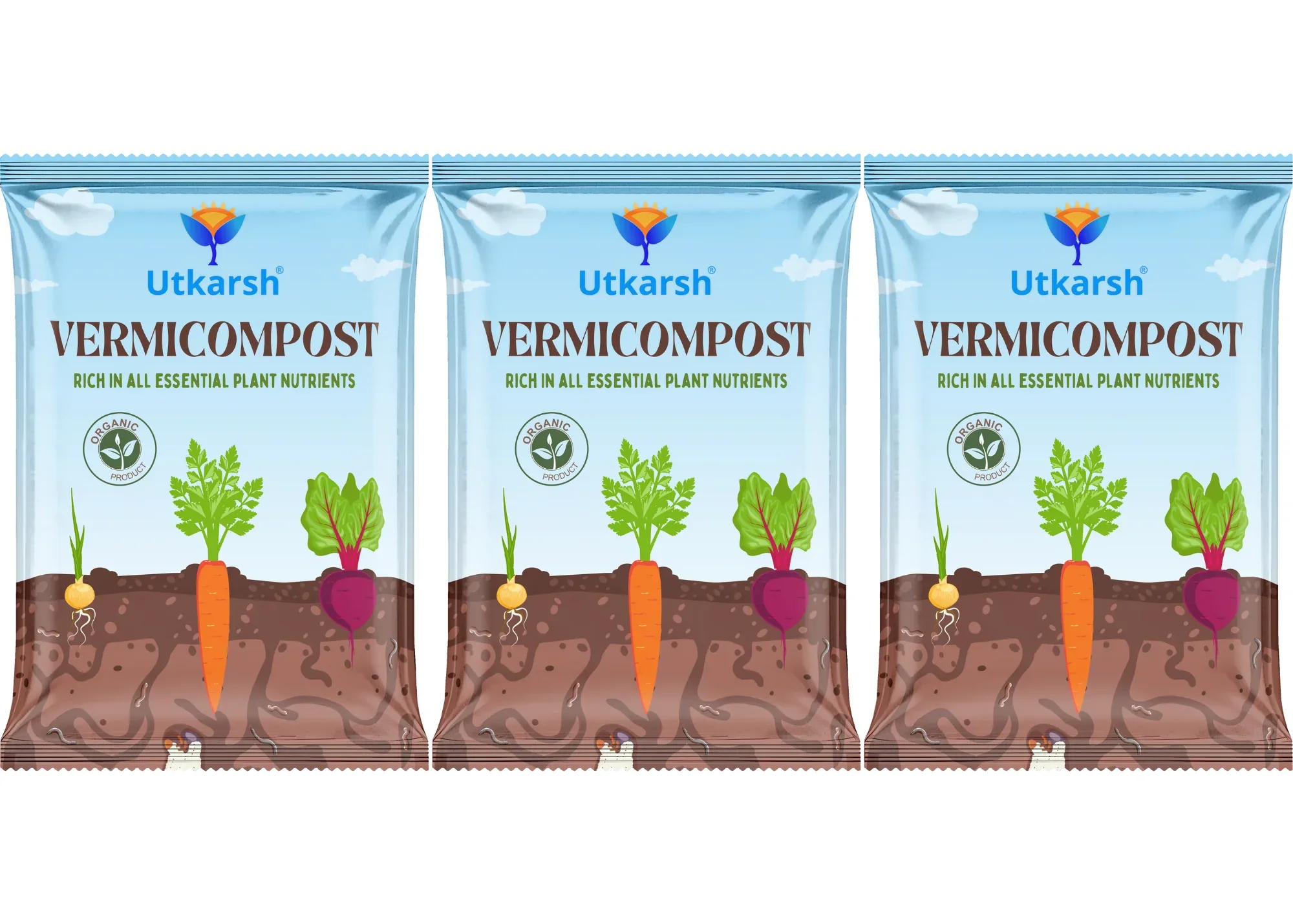 Vermicompost, 100% Natural Organic Fertilizer Manure for Plants, Nutrient Rich Compost for Home Garden, Ideal for All Gardening Use, Improves Plant Health, Water Retention & Soil Quality - Image 12