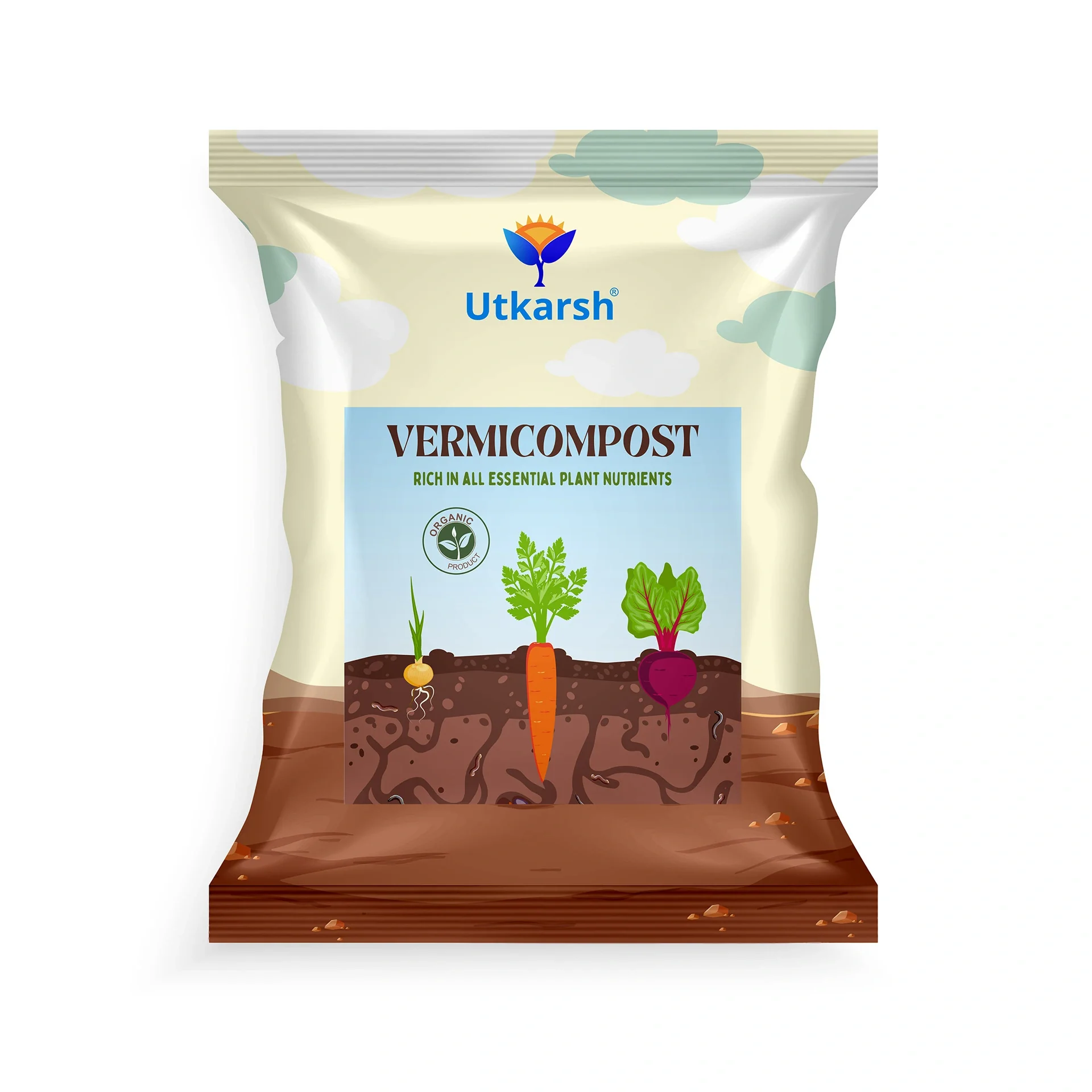 Vermicompost, 100% Natural Organic Fertilizer Manure for Plants, Nutrient Rich Compost for Home Garden, Ideal for All Gardening Use, Improves Plant Health, Water Retention & Soil Quality - Image 13
